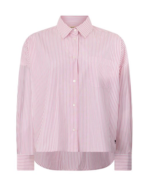 Weekend by Maxmara Pink Shirt Aureo With Stripes