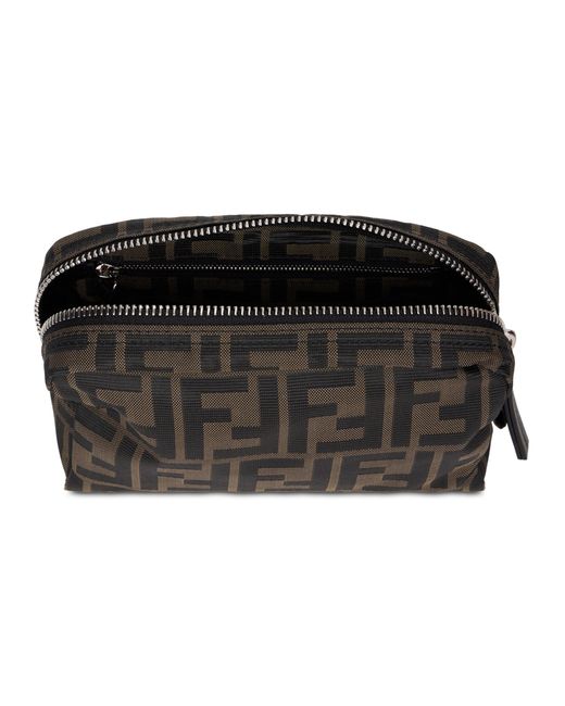 Beauty case monogram di Fendi in Black da Uomo