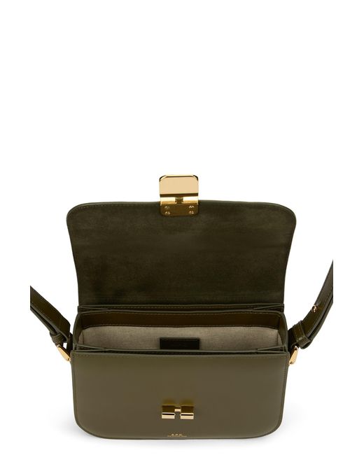 Borsa a tracolla Grace di A.P.C. in Metallic