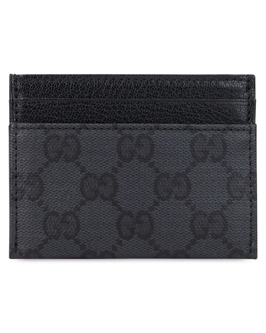 Gucci Gray Cardholder Essence Classic for men