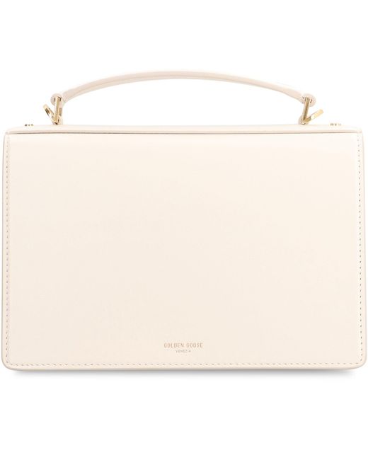 Golden Goose Deluxe Brand Natural Venezia Leather Crossbody Bag