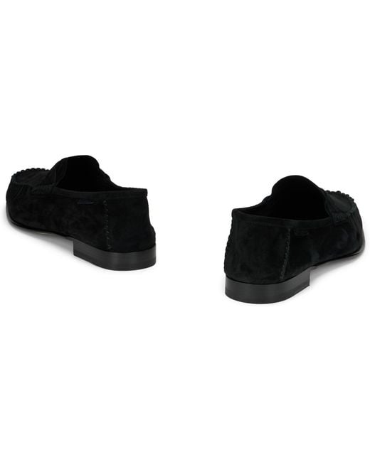 Tom Ford Black Classic Moccasin for men