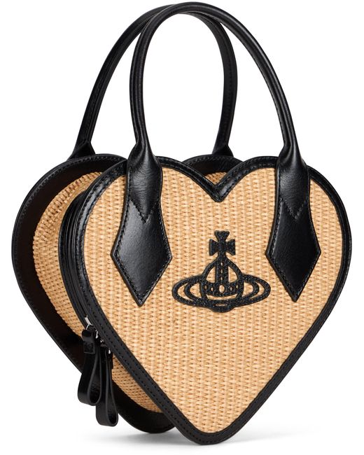 Vivienne Westwood Black Heart Handbag
