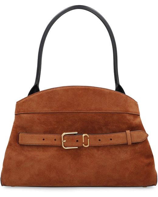 Marc Jacobs Brown La Traduzione Del Testo "The Suede Dakota Satchel" Dall'Inglese (En) All'Italiano (It) È: "La Borsa Dakota