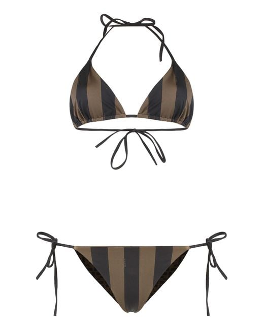 Fendi Brown Bikinis