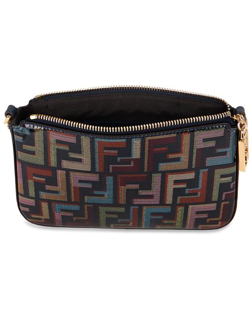 Fendi Red Pouch Baguette