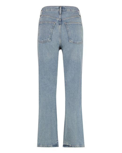 Agolde Blue 90 S Straight Leg Jeans