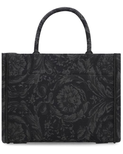 Versace Black Piccola Athena Tote Bag
