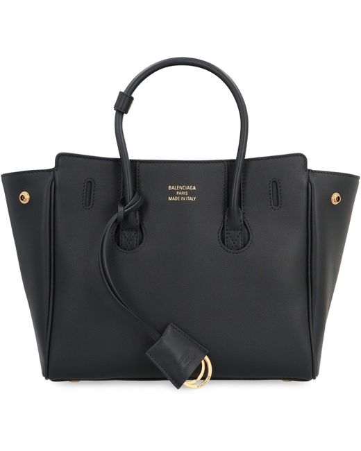 Borsa mini Carry All Hampton in pelle di Balenciaga in Black