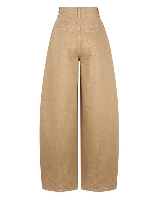 Jacquemus Natural Loose Trousers