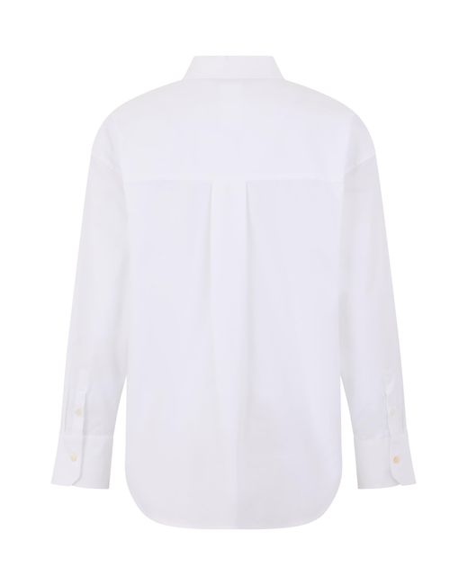 Max Mara White Cotton Shirt