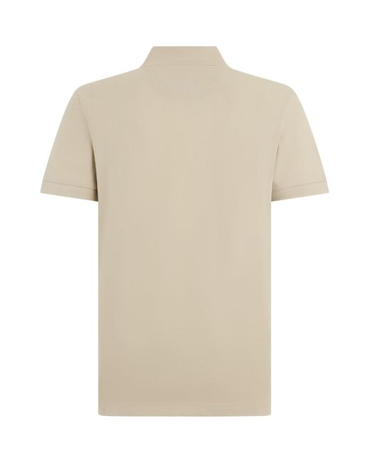 Boss Natural Cotton Polo With Short Sleeves for men