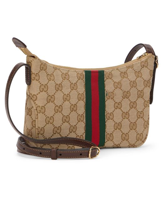 Gucci Brown Shoulder Bag Lunetta Small for men