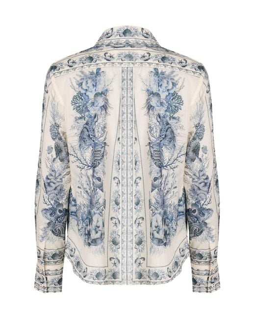 Zimmermann Gray Wanderlust Shirt