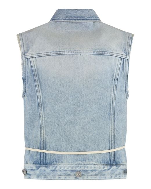 MM6 by Maison Margiela Blue Denim Dress