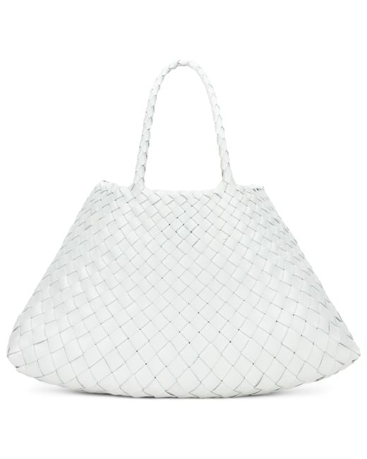 Dragon Diffusion White Large Tote Bag