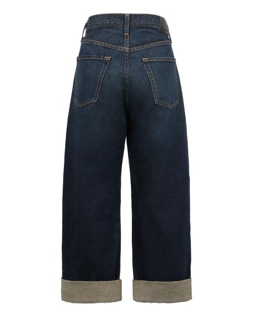 Citizens of Humanity Blue Ayla Cropped Jeans