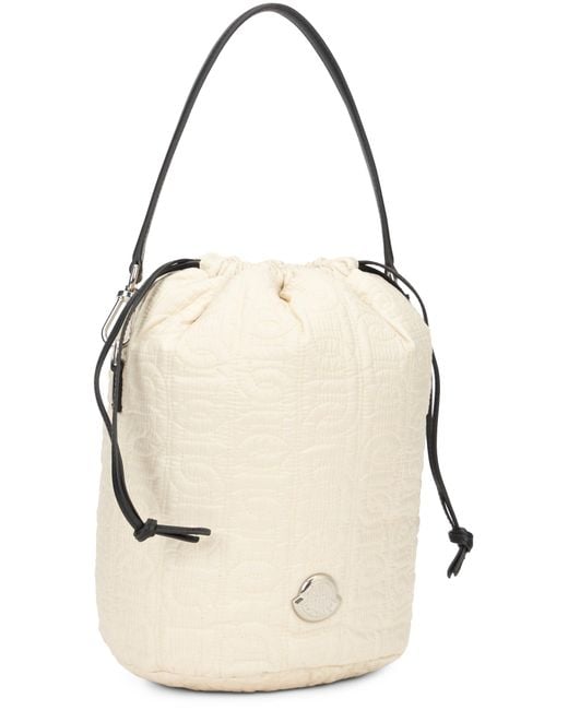 Moncler Natural Quilted Handbag