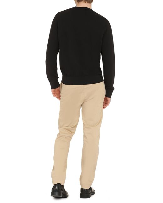 Jil Sander Black Cotton T-Shirt for men