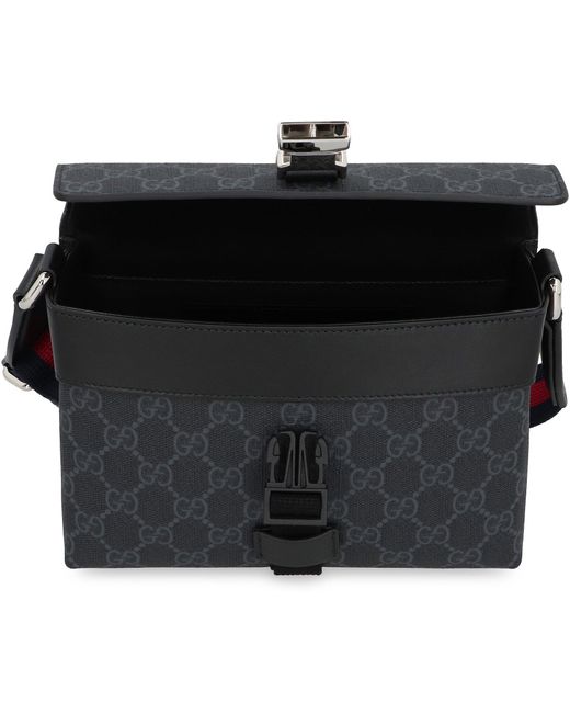 Mini borsa GG a tracolla di Gucci in Black da Uomo