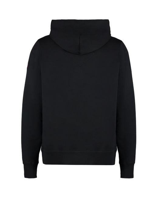 Canada Goose Black Huron Cotton Hoodie for men