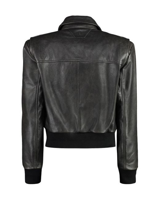 Salvatore Santoro Black Leather Jacket