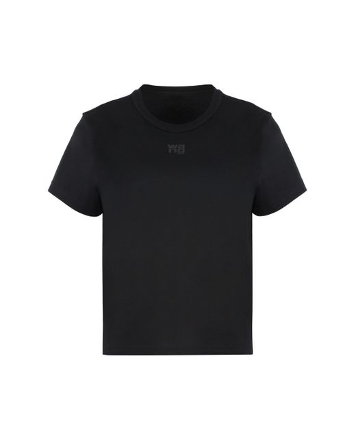 Alexander Wang Black Acetate Sunglasses