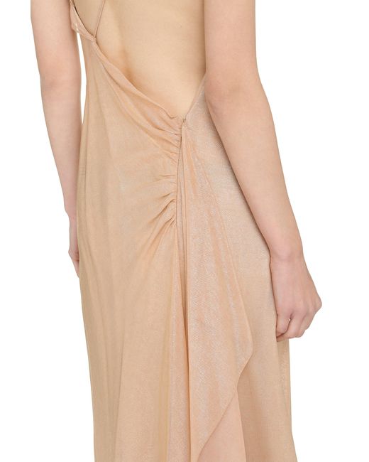 Victoria Beckham Natural Bias Cami Viscose Dress