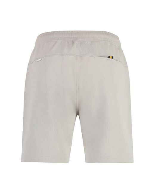 K-Way Gray Keny Cotton Bermuda Shorts for men