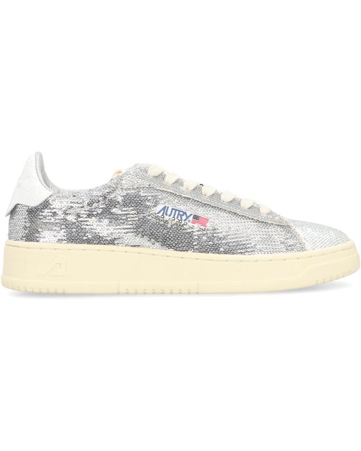 Autry White Sneakers Low-Top Dallas