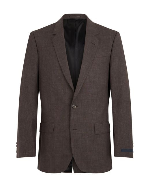 Boss Black Single-Breasted Jacket for men