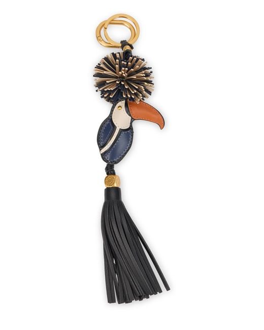 Gianni Chiarini Black Tucan Keychain