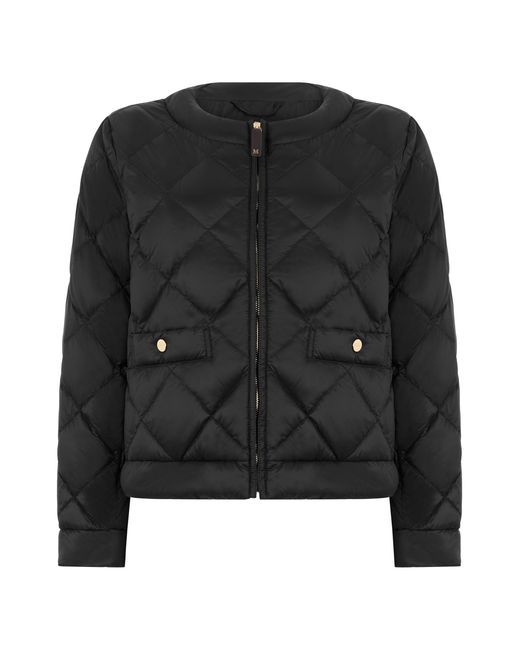Max Mara Black Quilted Jacket