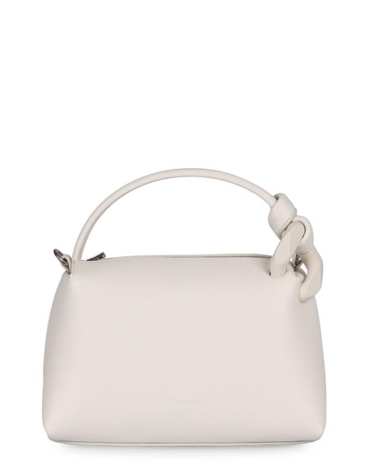 J.W. Anderson White Corner Piccola Leather Handbag