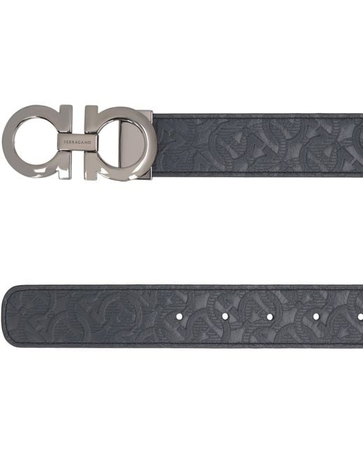 Ferragamo Black Belts for men