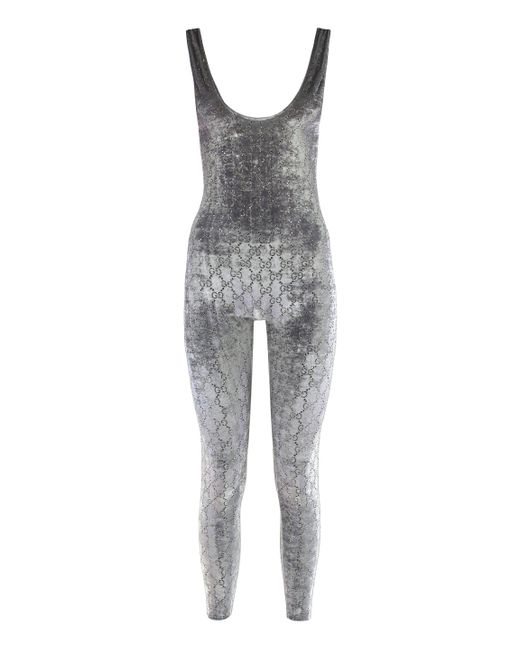 Gucci Gray Jumpsuits