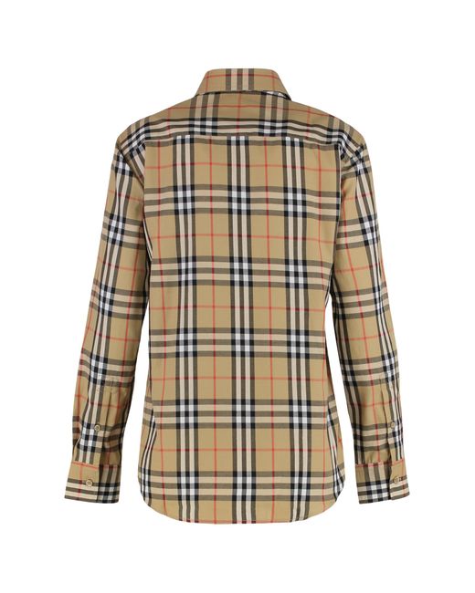 Burberry Multicolor Shirt With Slim Fit