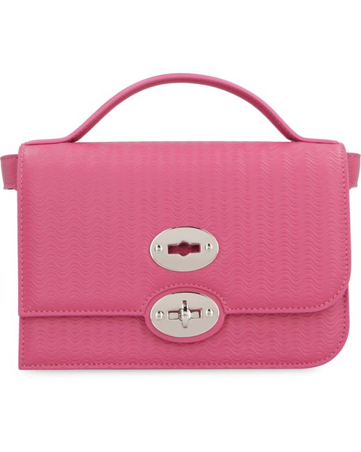 Zanellato Pink Ella Leather Handbag