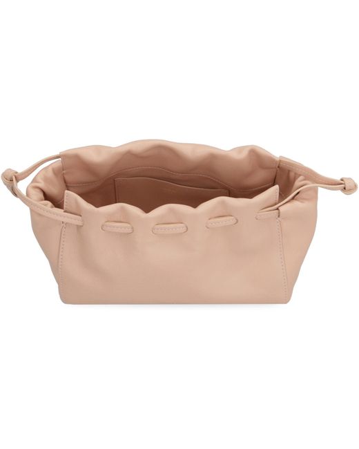 Mansur Gavriel Pink Bloom Leather Mini Bag