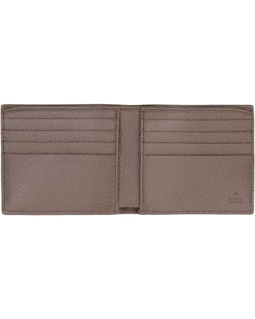 Gucci Natural Interior Gg Bi-Fold Wallet for men