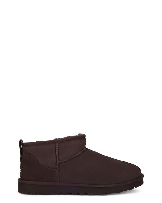 Ugg Brown Classic Ultra Mini Boots for men