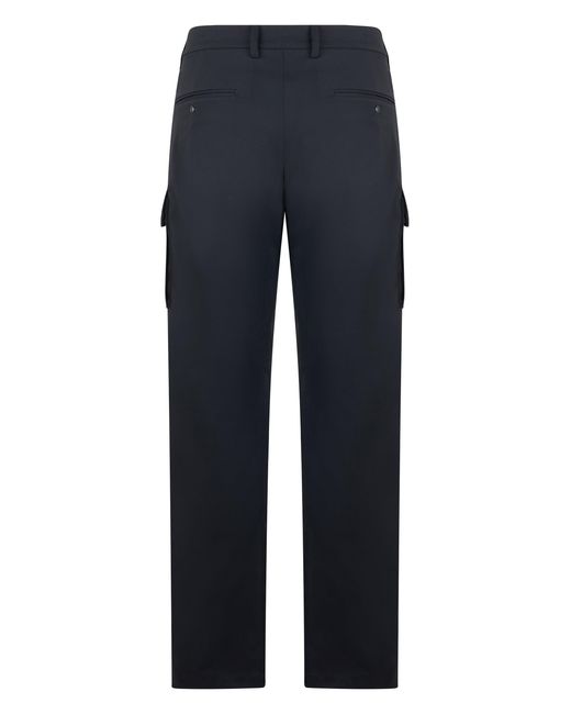 C P Company Blue Straight Pants for men