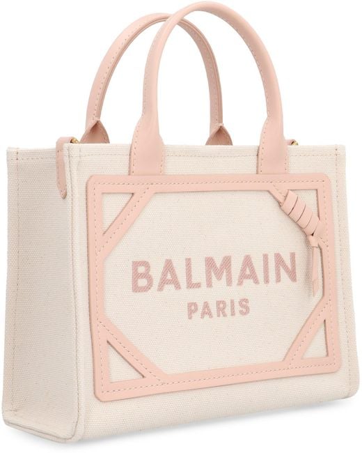Shopping bag B-Army di Balmain in Pink
