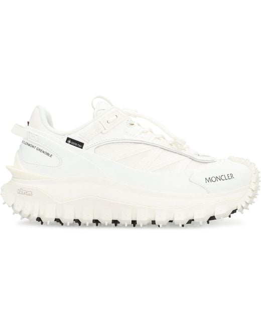 Moncler White Sneaker Trailgrip Gtx