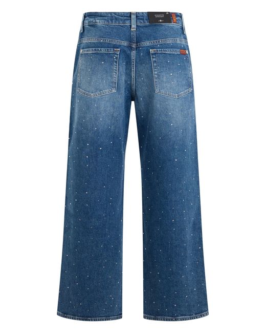7 For All Mankind Blue Denim Jeans Made Of Cotton