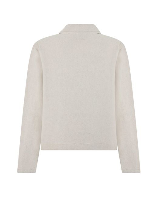 Lois White Cotton Jacket