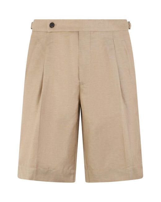 Slowear Natural Bermuda for men