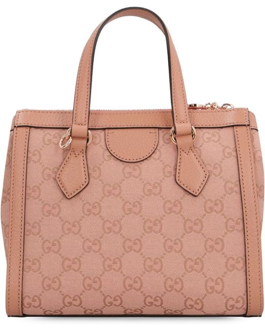 Gucci Ophidia Tote Bag in Pink Lyst UK