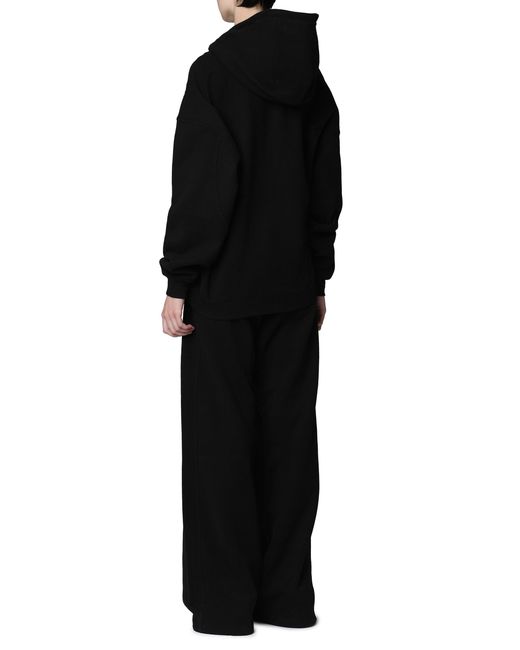 Saint Laurent Black Cotton Hoodie