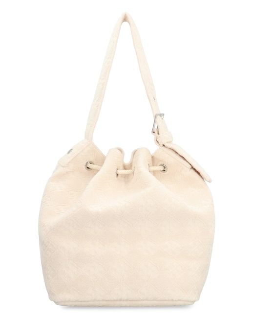 Tory Burch Natural Towelling Bucket Bag